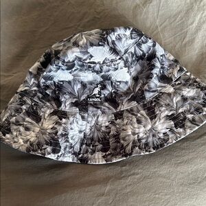 Kangol Black and Gray Hat Stylish Accessories